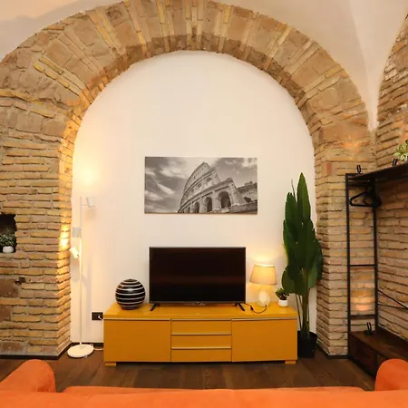 Loft Con Archi Romani Cuore Di Trastevere Appartement *